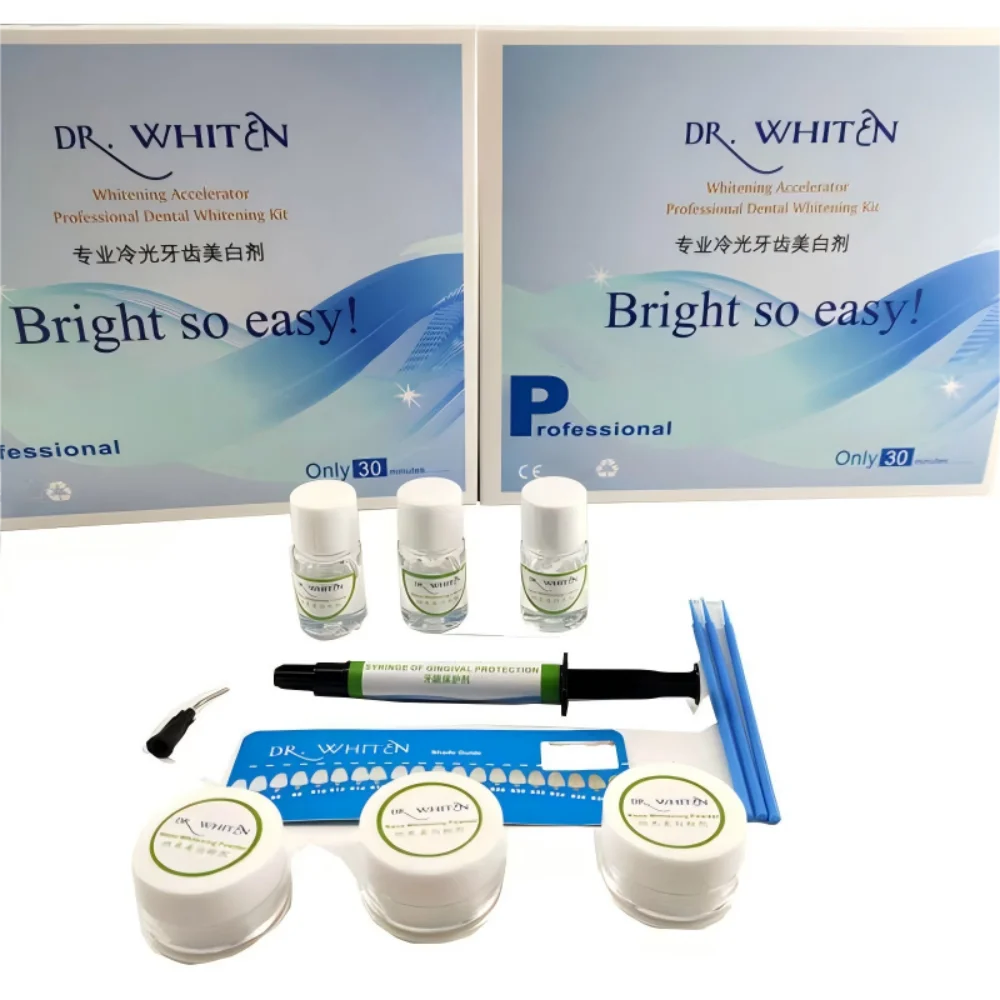 Teeth Whitening Doctor - Zahnaufhellungs-Set, 35 % HP, Bleichgel-Set für