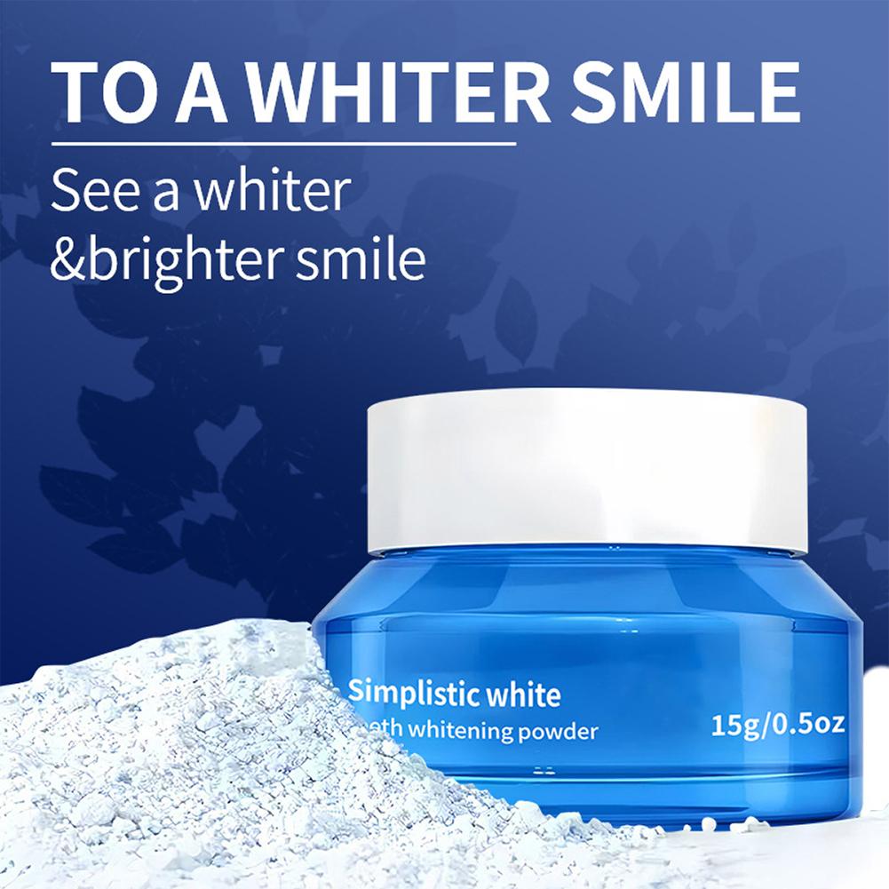 Teeth Whitening Lab - Einfaches Zahnaufhellungspulver zur Fleckenentfernung, reduziert Plaque,