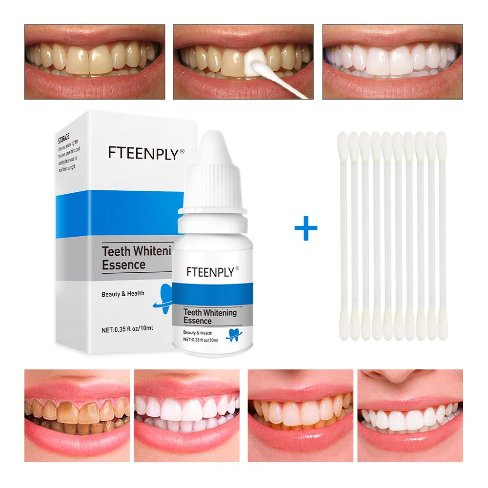 Teeth Whitening Lab - FTEENPLY Zahnaufhellung Essenz Pulver Mundhygiene Reinigungsserum