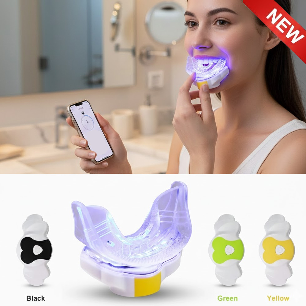 Teeth Whitening Uv Light - Handheld wiederaufladbare Zahnaufhellung für zu Hause,