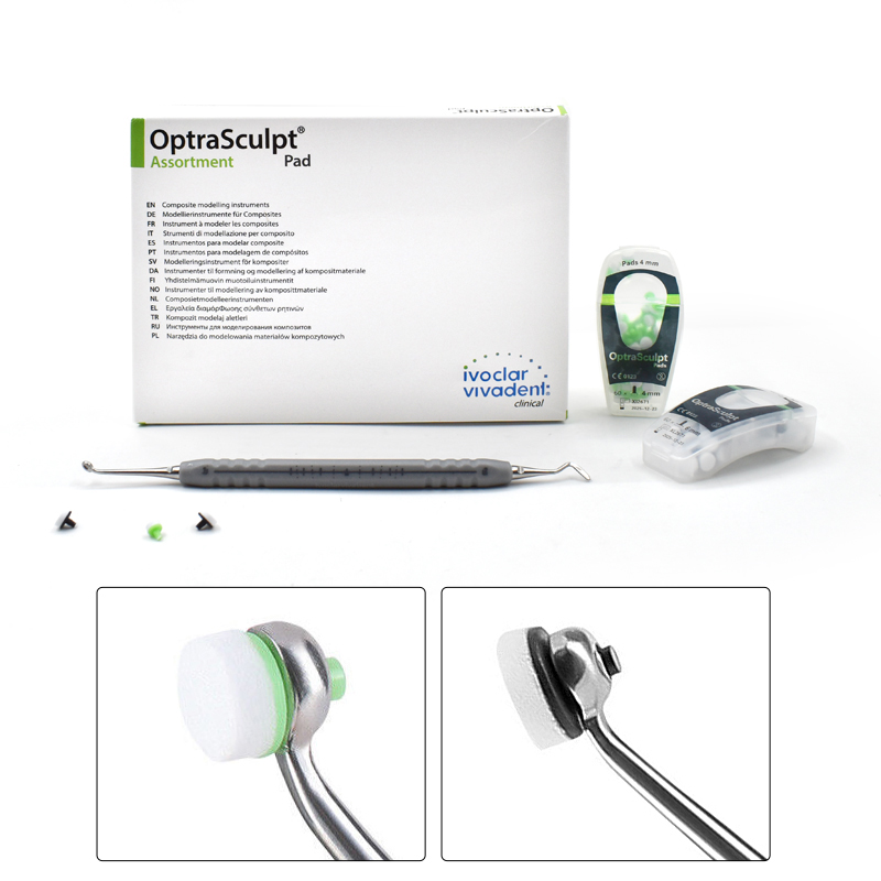 Teeth Whitening Dental - Ivoclar Vivadent Zahnaufhellungs-Schaumstoffpads-Set mit Harzfüllwerkzeugen, Zahnbleaching-Veneer-Schaumstoffpads