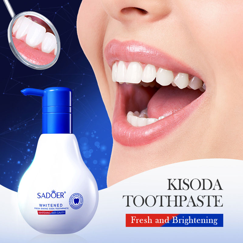 Teeth Whitening With Baking Soda - 1Box Zähne Sauber Backpulver Zahnpasta Tubes