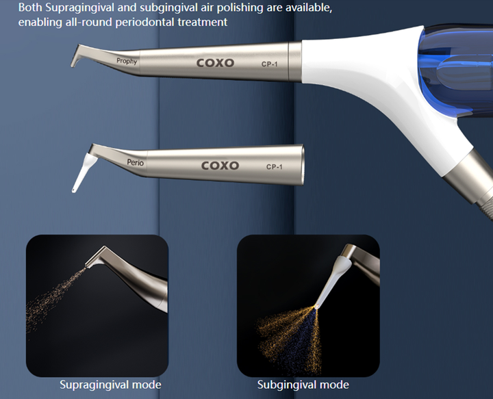 Teeth Whitening Dental - Original CP-1 Supraginggival and Subginggival Zwei-in-Eins-Dental-Luftpolierer,