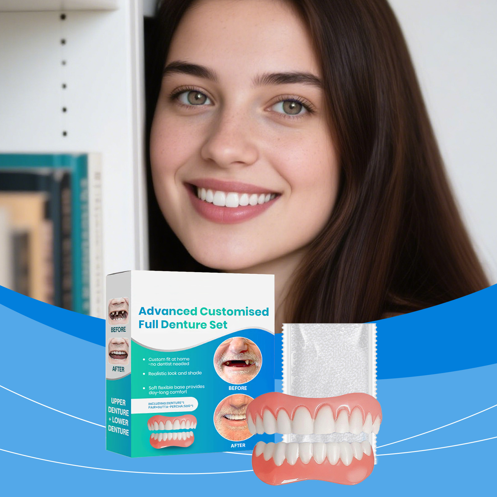 Trendiges Komfort-Silikon-Kit  – Teeth Whitening Kit Bewertung und Preis