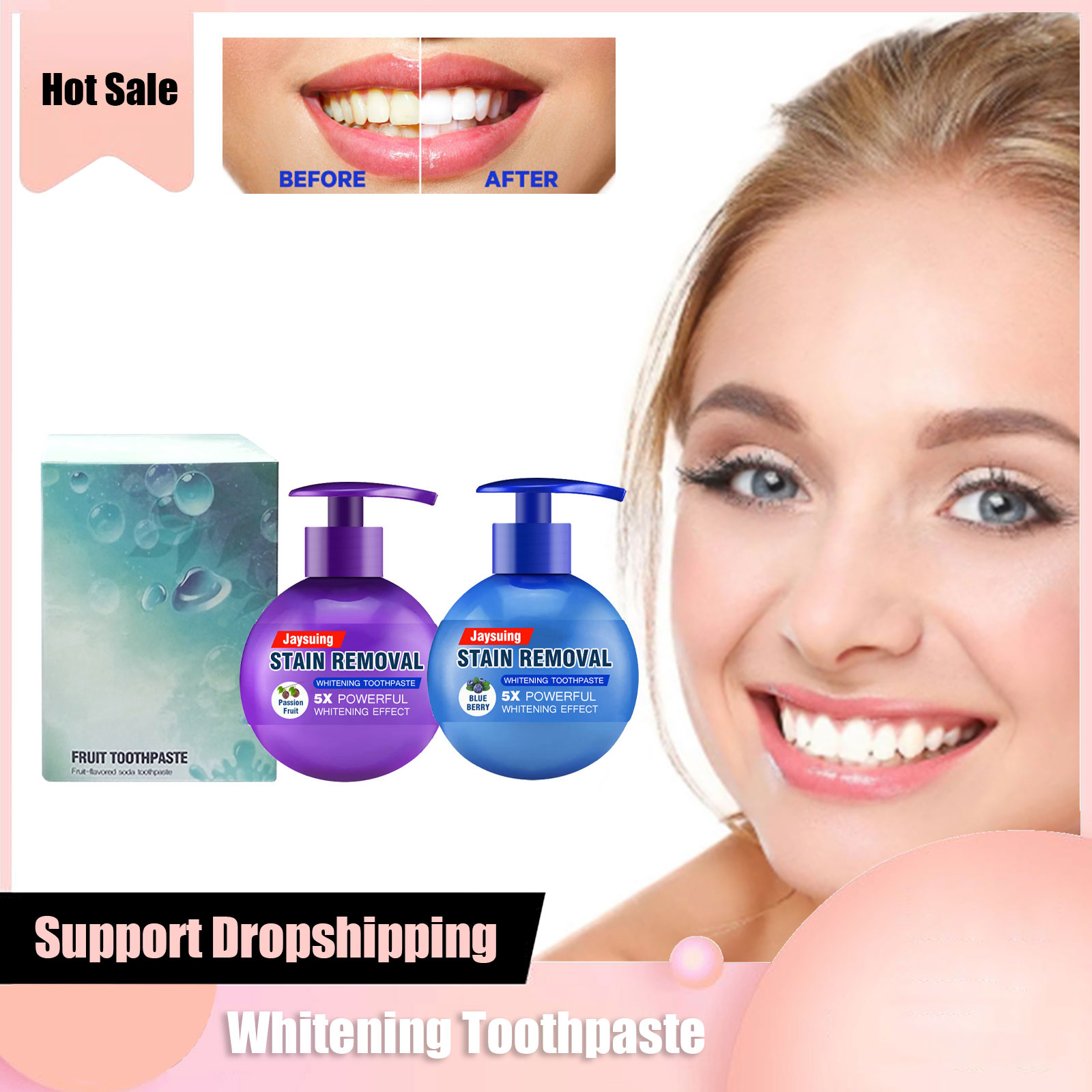 Bleaching Zahnpasta gelbe Zähn – Teeth Whitening With Baking Soda Bewertung und Preis