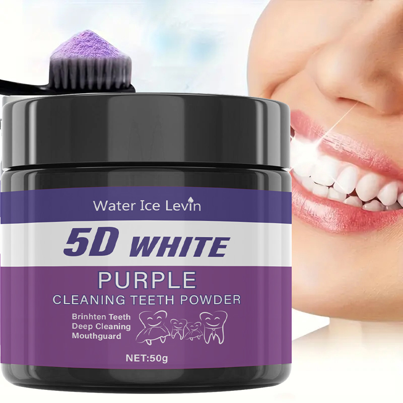 5D Weiß-Lila Reinigungs-Zahnpu – Teeth Whitening With Baking Soda Bewertung und Preis