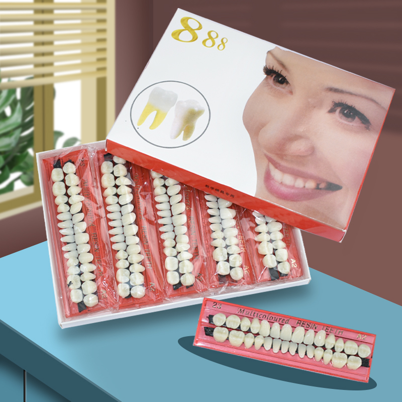 28 Zähne Dental Harz Prothese  – Teeth Whitening Kit Bewertung und Preis