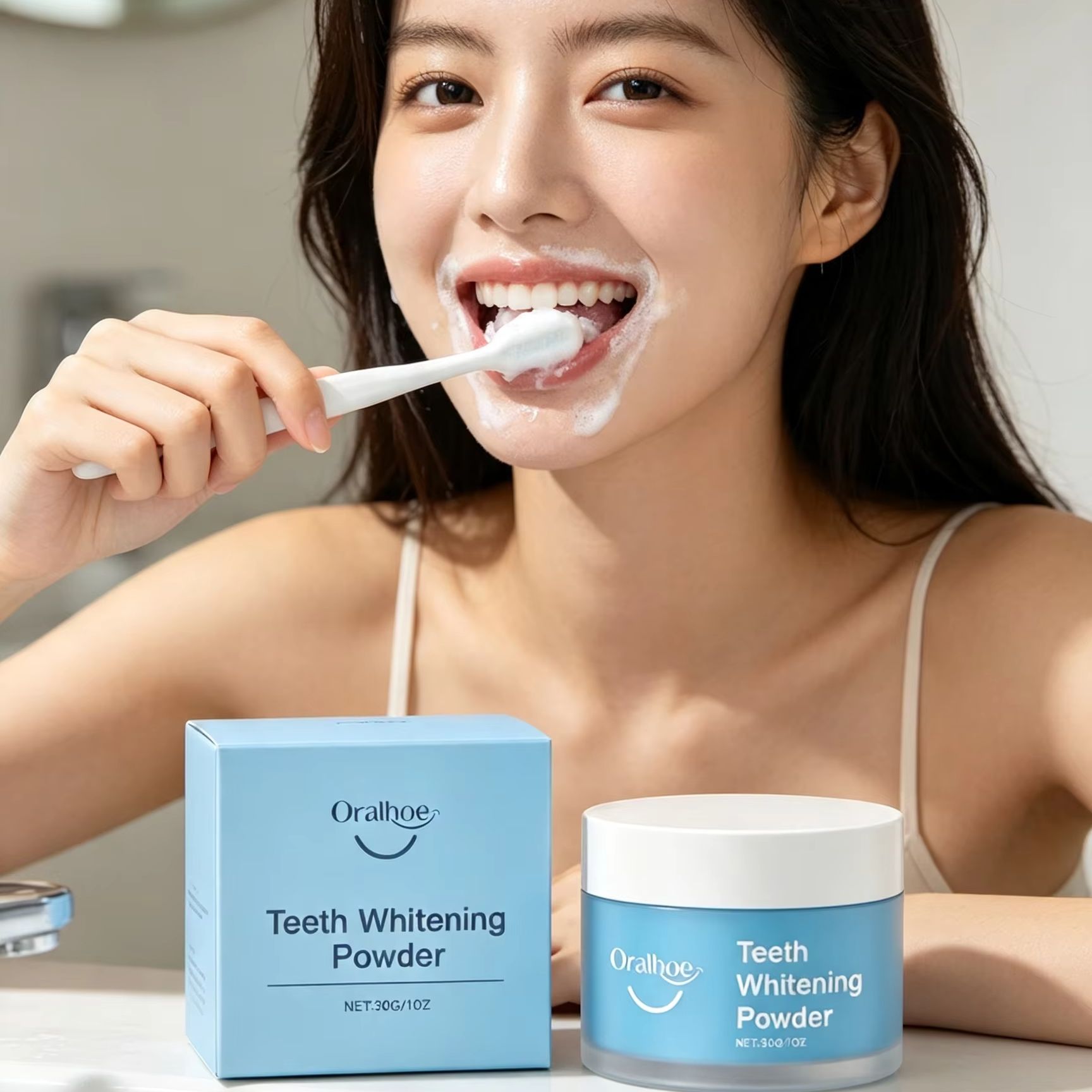 Oralhoe Zahnpulver zum Zähnepu – Teeth Whitening Lab Bewertung und Preis