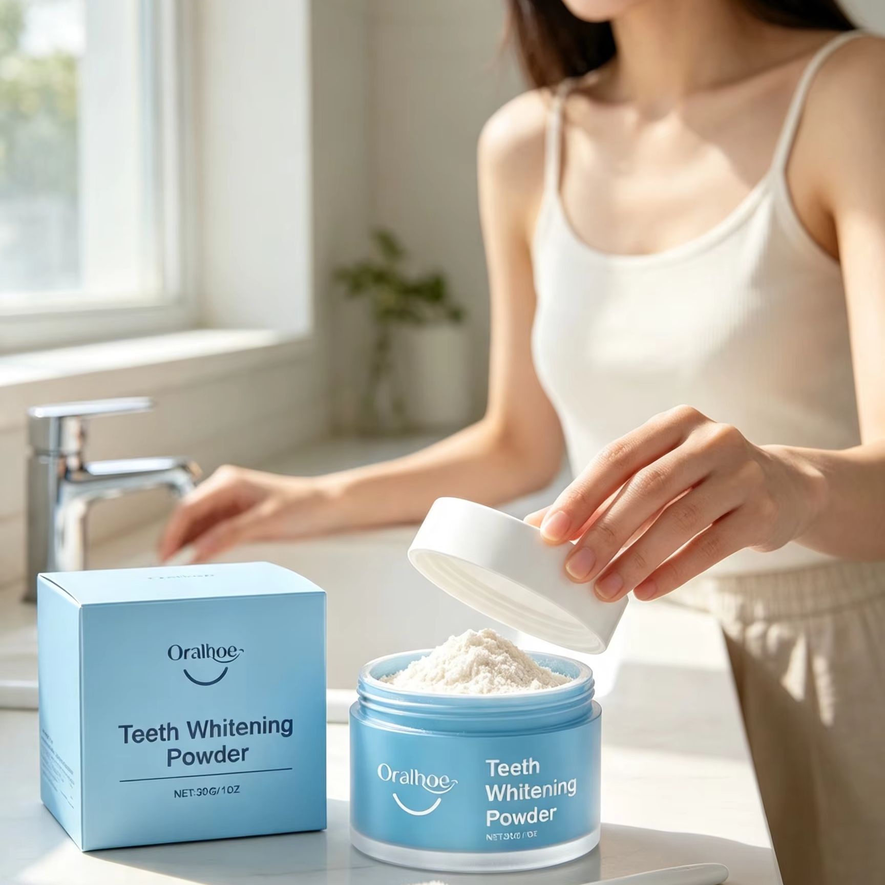 Oralhoe Zahnpulver zum Zähnepu – Teeth Whitening Lab Bewertung und Preis