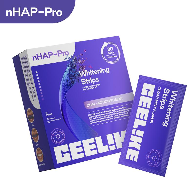 Lila Zahnaufhellungsstreifen 1 – Teeth Whitening Street Bewertung und Preis